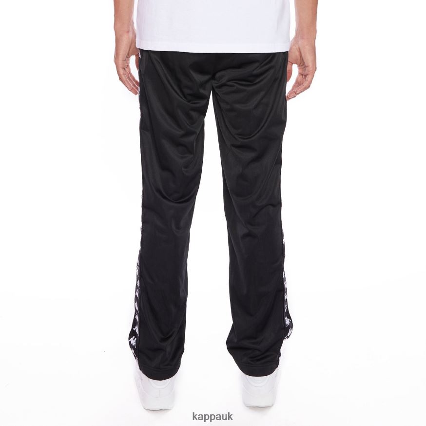 Kappa 222 Banda Astoriazz Trackpants BLACK 408H4N38 - Kappa Trainers UK