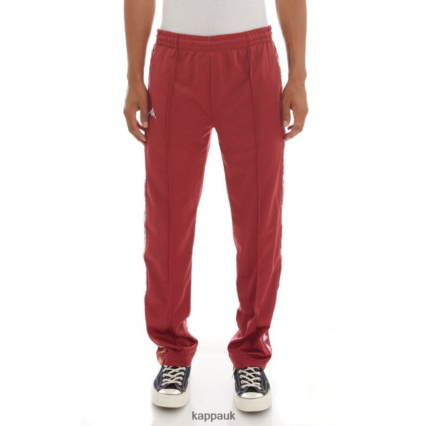 Kappa 222 Banda Astoriazzin Trackpants Burgundy 408H4N28 - Kappa UK