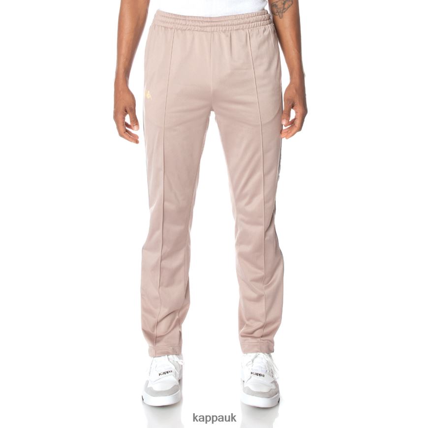 Kappa 222 Banda King Trackpants Beige 408H4N16 - Kappa UK