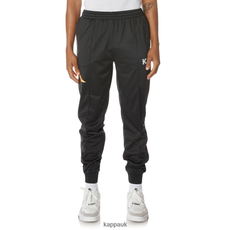 Kappa Authentic Ambret Track Pants Jet Black 408H4N19 - Kappa UK