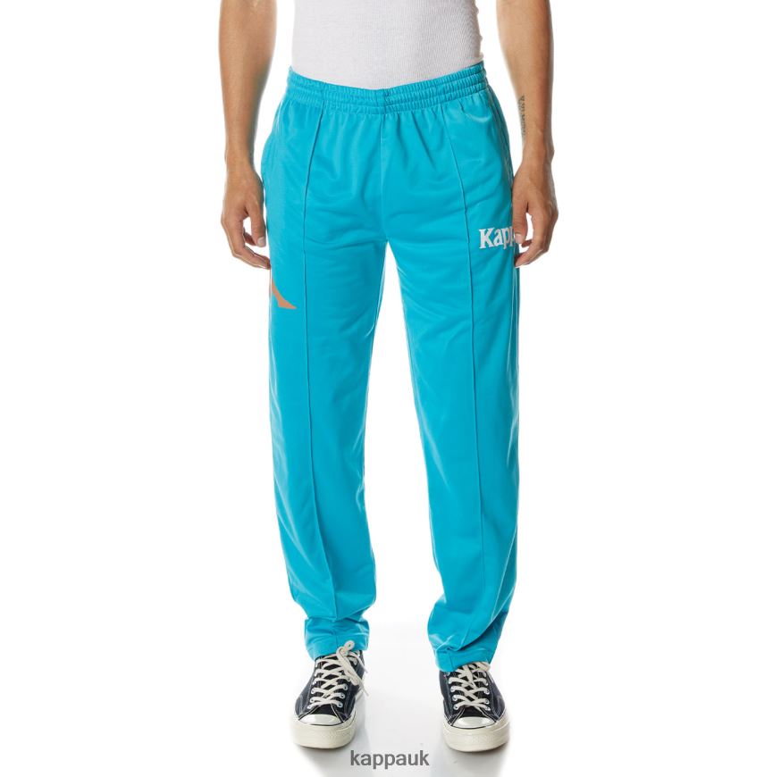 Kappa Authentic Ambret Trackpants Dark Aqua 408H4N26 - Kappa Trainers UK