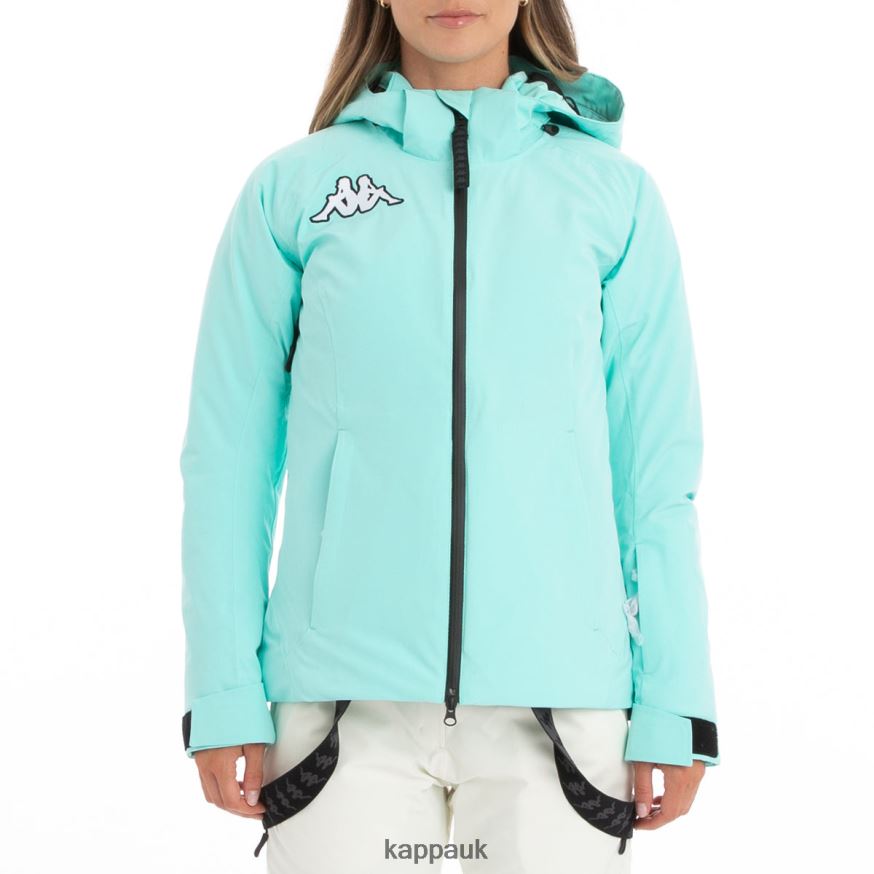 Kappa 6Cento 610 Ski Jacket Azure 408H4N371 - Kappa Trainers UK