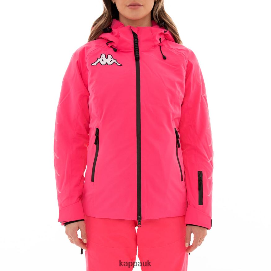 Kappa 6Cento 652xb Ski Jacket Pink 408H4N374 - Kappa Trainers UK