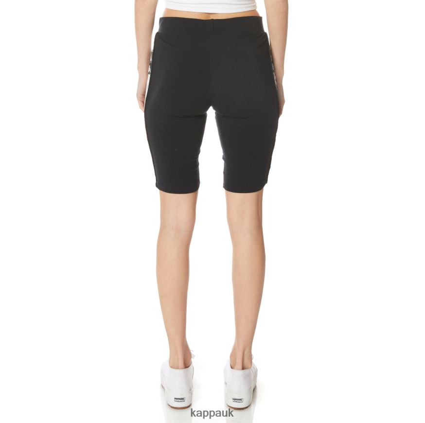 Kappa 222 Banda Mia Bike Shorts Black Jet 408H4N391 - Kappa UK