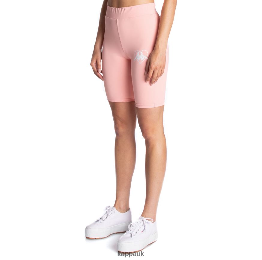 Kappa Authentic Chorzow 2 Bike Shorts Pink 408H4N390 - Kappa Tracksuit UK