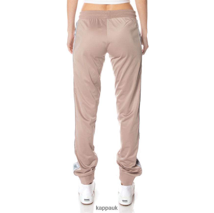 Kappa 222 Banda Gastoria Trackpants Beige 408H4N369 - Kappa Tracksuit UK