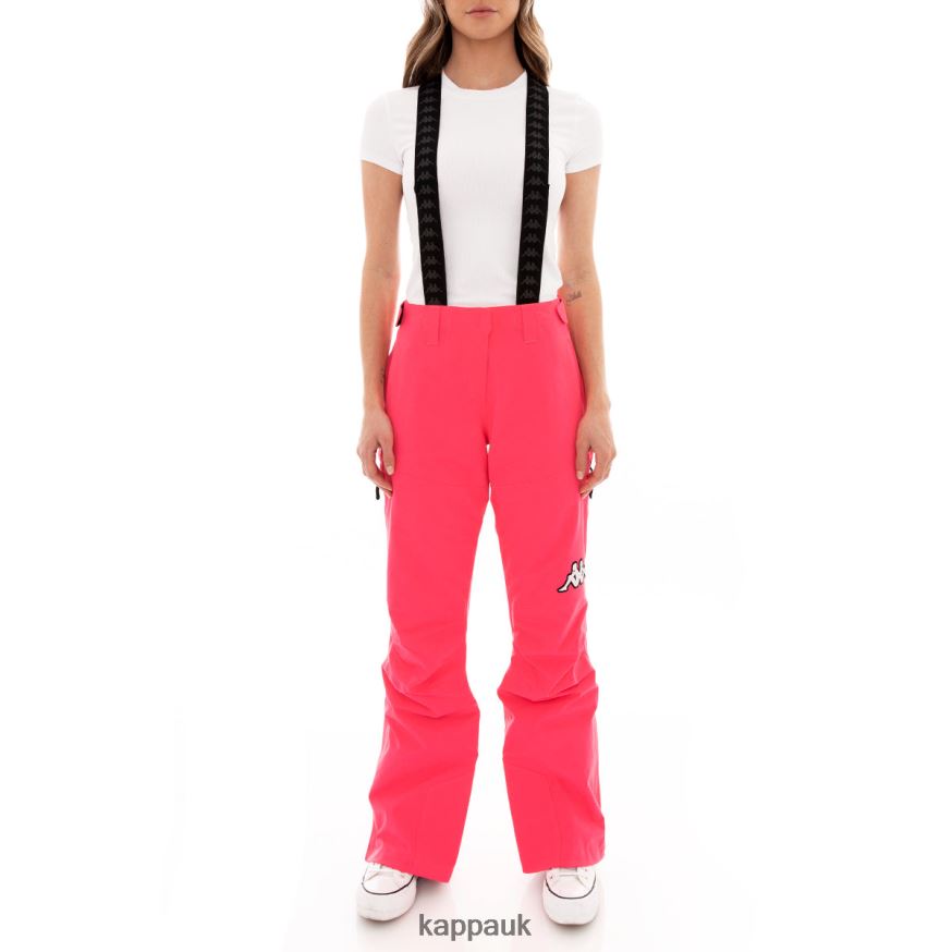 Kappa 6Cento 665 Ski Pants Pink 408H4N370 - Kappa UK